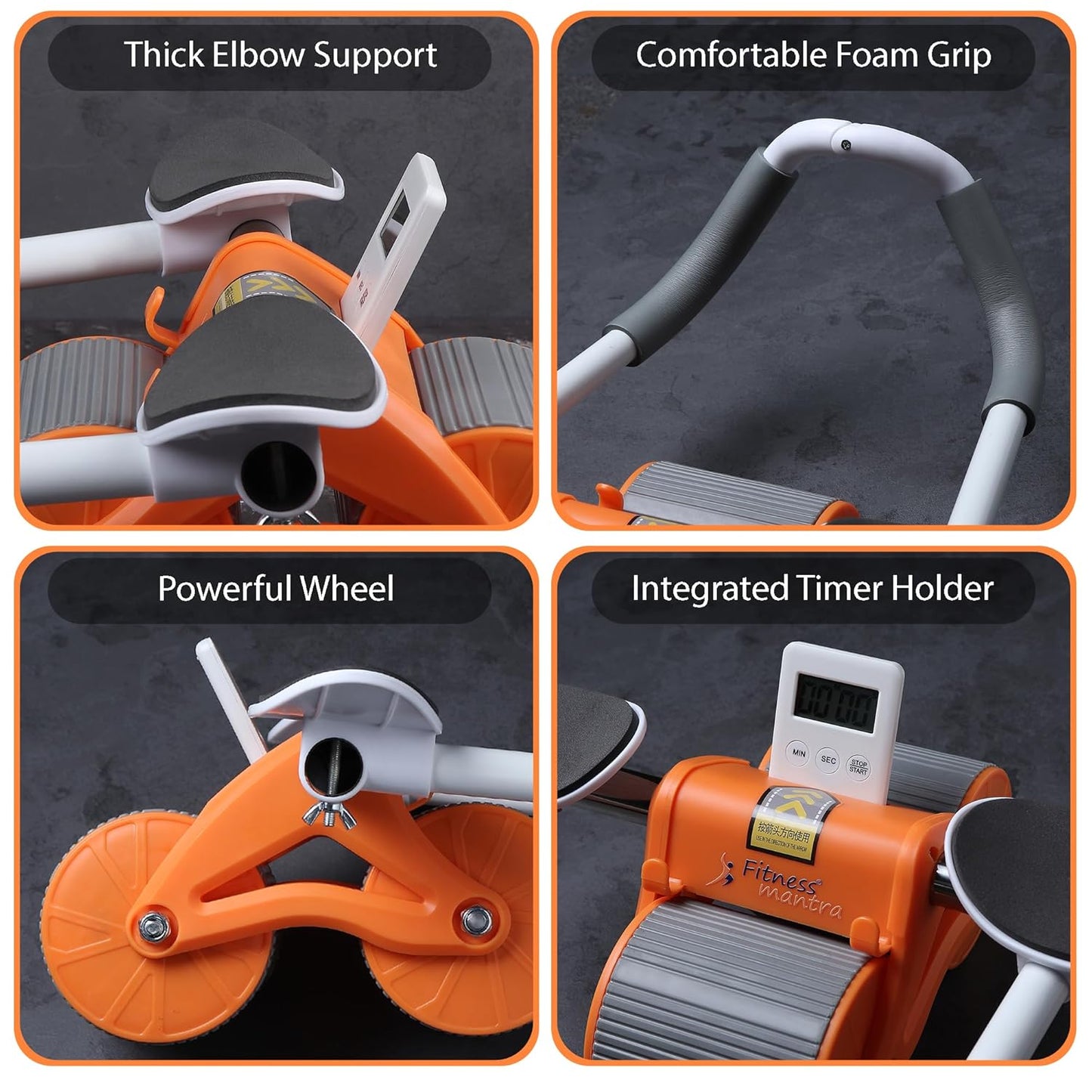 Abs Roller Wheel – Automatic Rebound