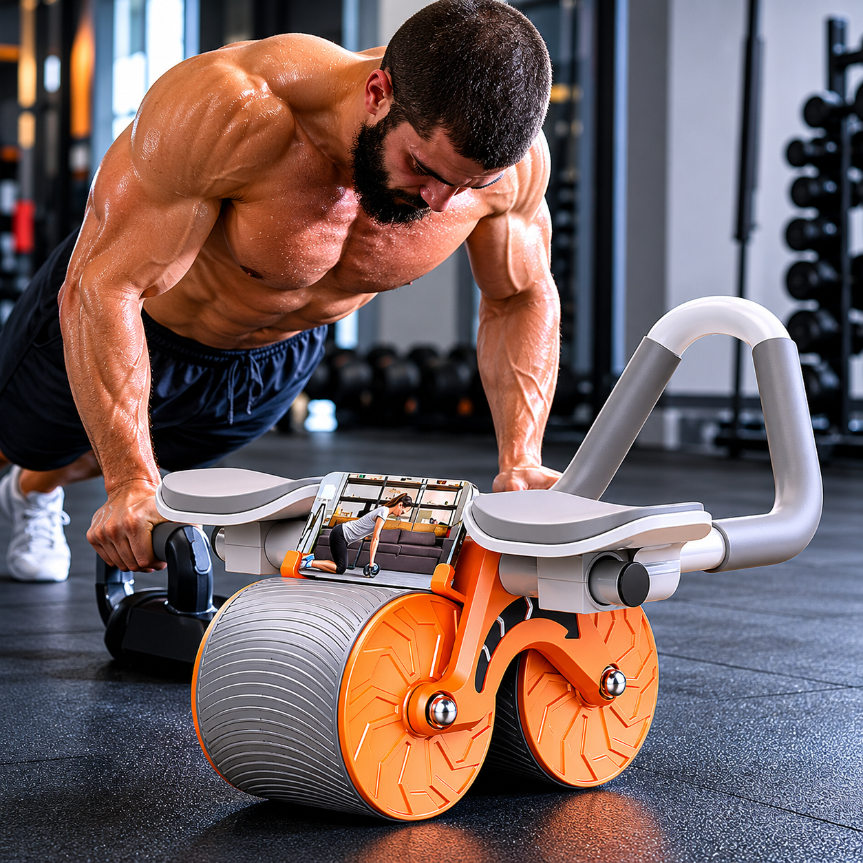 Abs Roller Wheel – Automatic Rebound