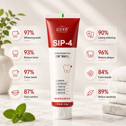 SP-4 Probiotic Brightening and cleaning toothpaste (Buy 1 Get 1 Free)