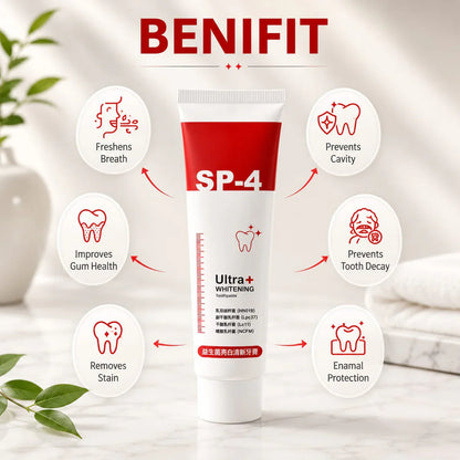SP-4 Probiotic Brightening and cleaning toothpaste (Buy 1 Get 1 Free)