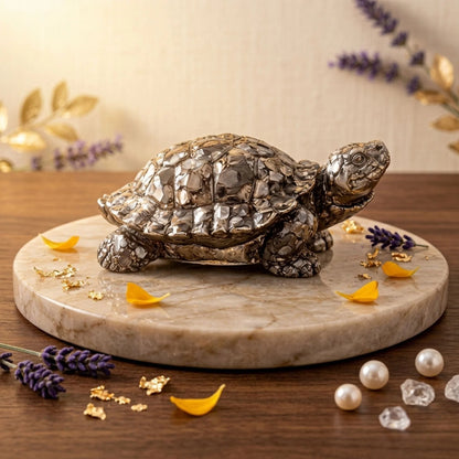 Dhan Vridhi Pyrite Tortoise (Kachhua) | Wealth Booster